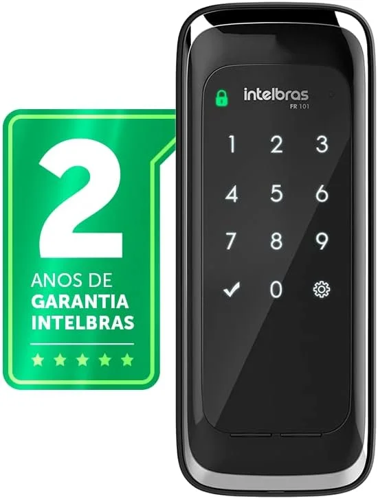 Fechadura Digital Intelbras de Sobrepor FR 101